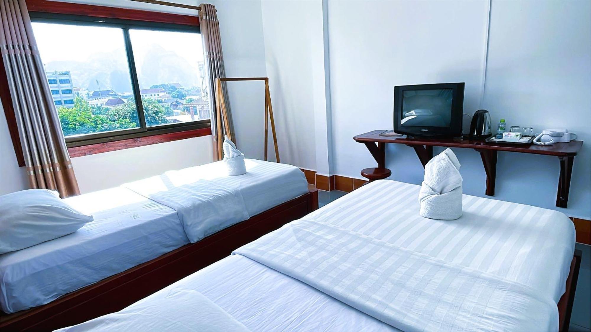 Walking Street Hotel Vang Vieng Exterior foto